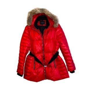 Marc New York Duel Zip long puffer jacket